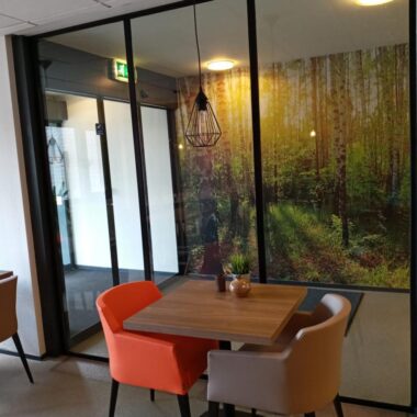 Glaswerken Maastricht - plaatsing raamwerk horeca