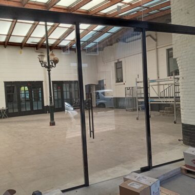 Glaswerken Maastricht - glazen pui